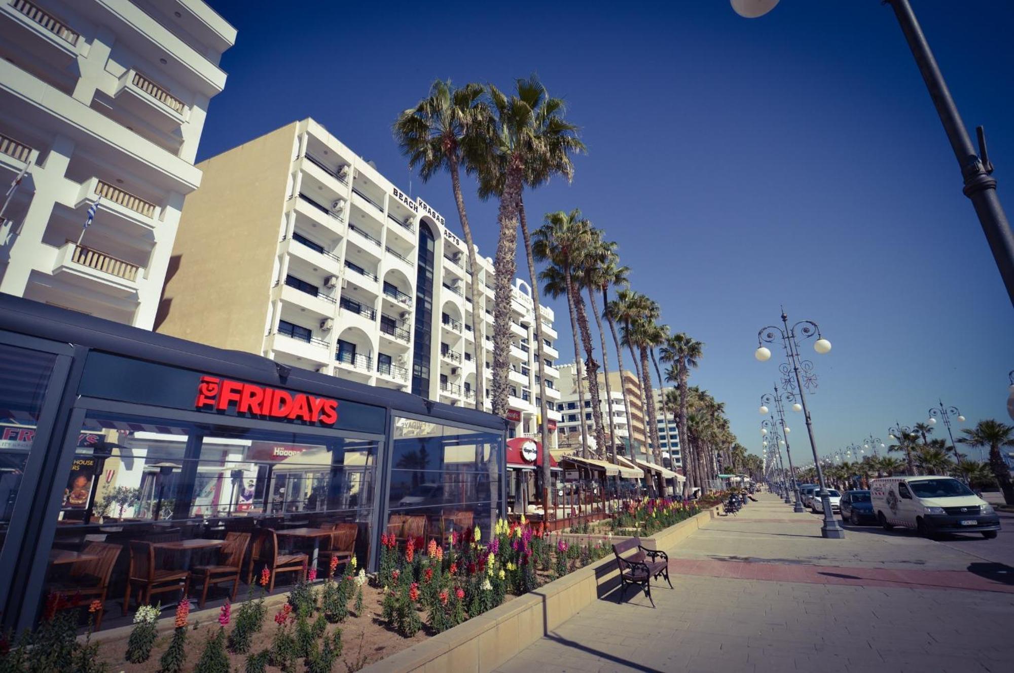 Krasas Beach Apartment Rentals 라르나카 외부 사진